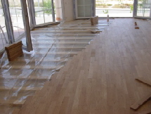 Parquet con rastreles 250